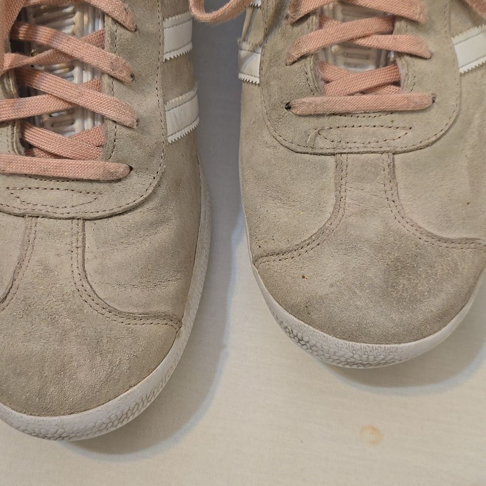 Adidas Originals Mens Gazelle Vapor Pink White Sneakers Mens Size 12 - Picture 3 of 8